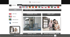 Desktop Screenshot of gmv-eu.com